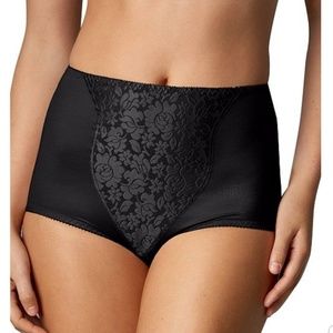 ⭐✌2 Pack Women's Light Tummy-Control Lace Briefs